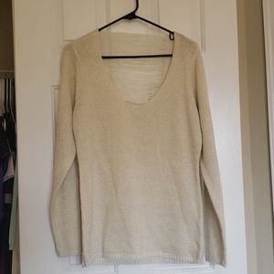 Womens Sweater with cut out back